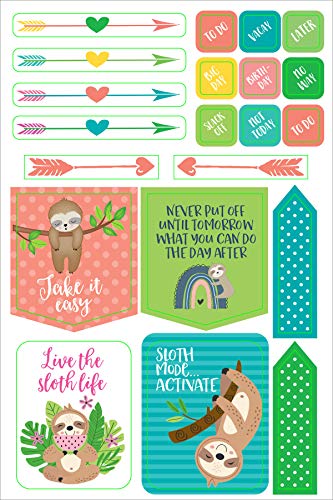 Essentials Sloth Planner Stickers (over 160 stickers!) (Essentials Planner Stickers)