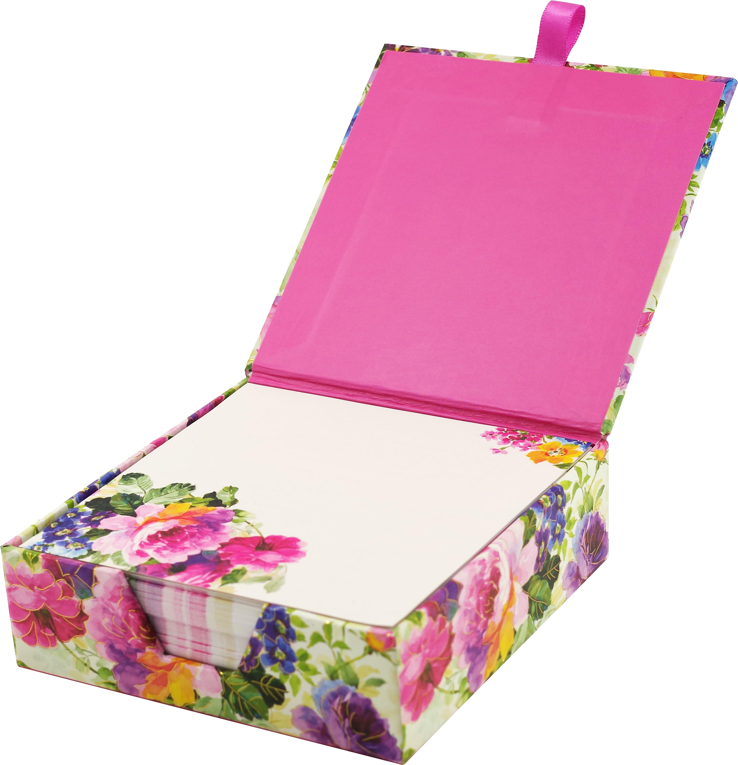 Peony Garden Desk Notes (Note Pad)