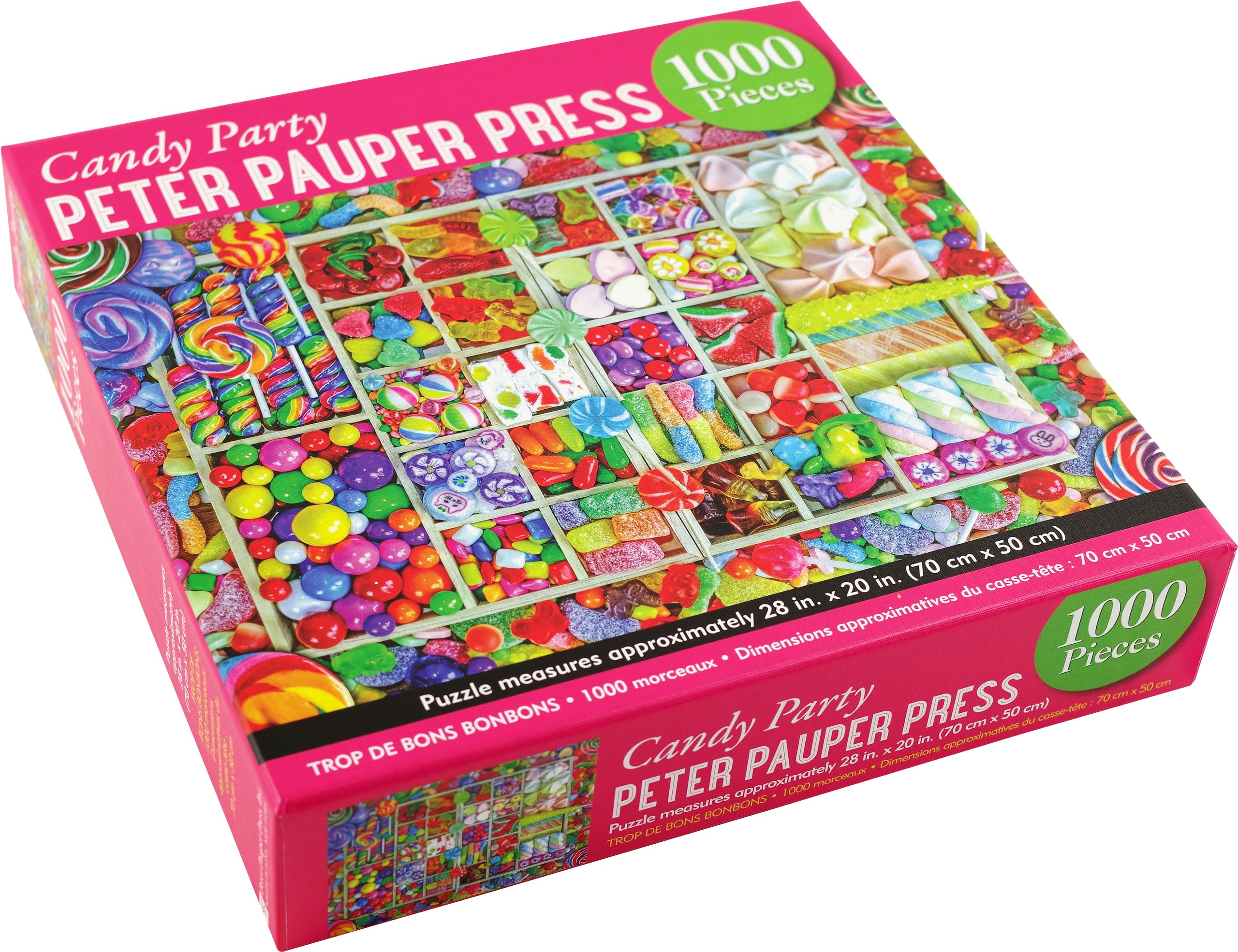 PETER PAUPER PRESS Candy Party 1000 Piece Jigsaw Puzzle