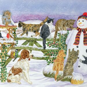 PETER PAUPER PRESS Snowman and Friends 1000 Piece Jigsaw Puzzle