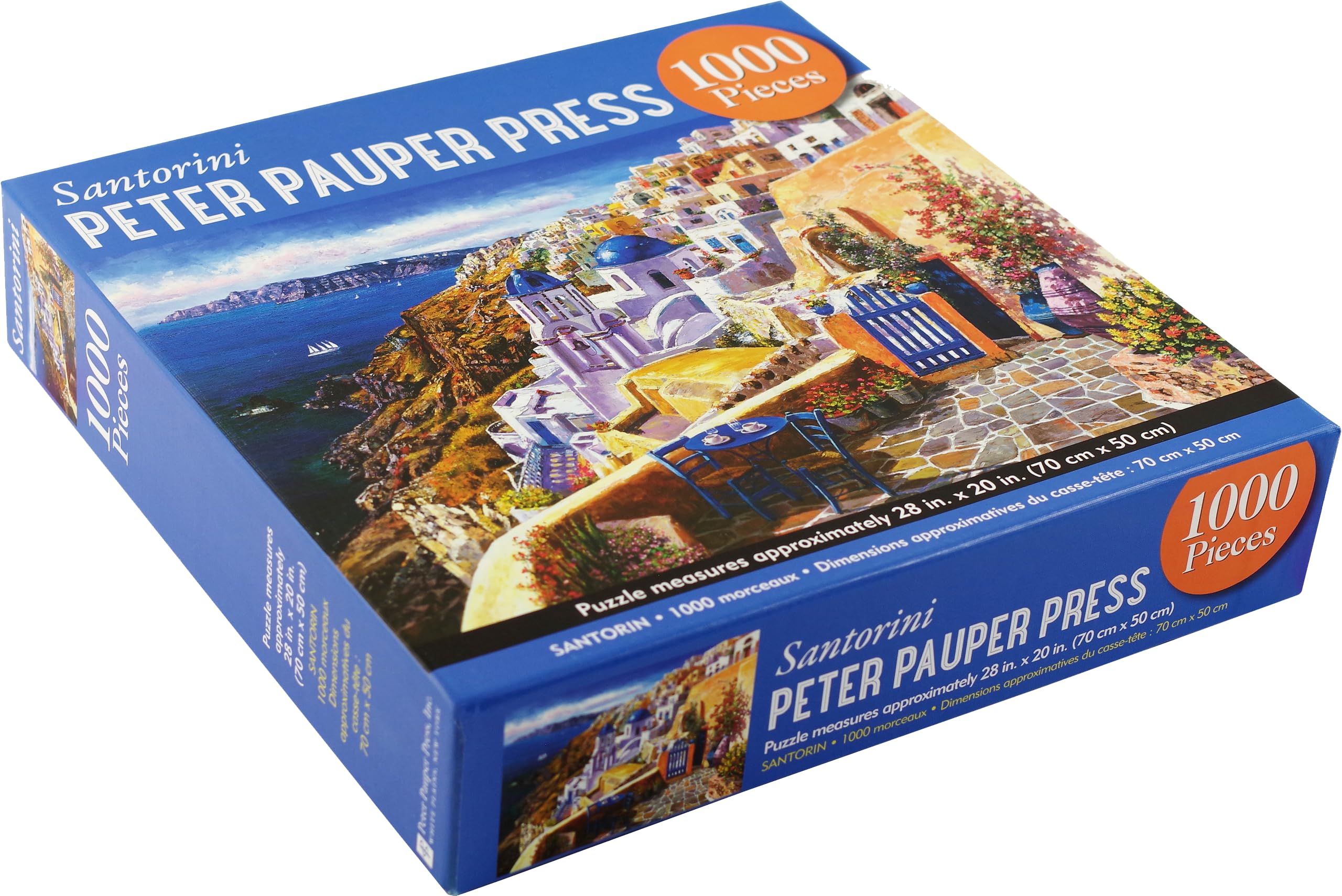 PETER PAUPER PRESS Santorini 1000 Piece Jigsaw Puzzle