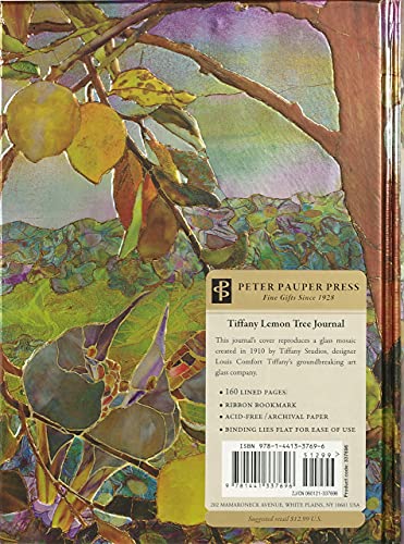 Tiffany Lemon Tree Journal (Diary, Notebook)