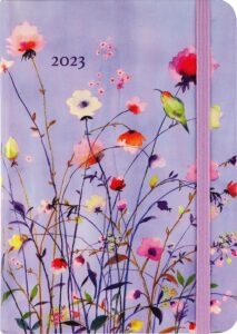 2023 lavender wildflowers weekly planner (16 months, sept 2022 to dec 2023) (english and german edition)