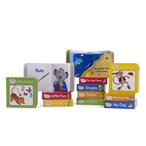 Baby Einstein - My First Library Board Book Block 12-Book Set - PI Kids