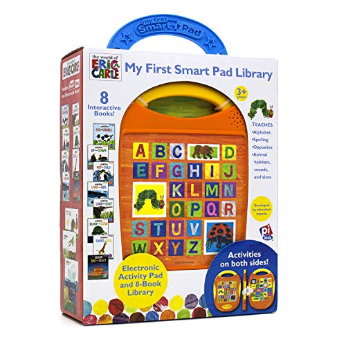 World of Eric Carle, My First Smart Pad Library Electronic Activity Pad and 8-Book Library - PI KIds