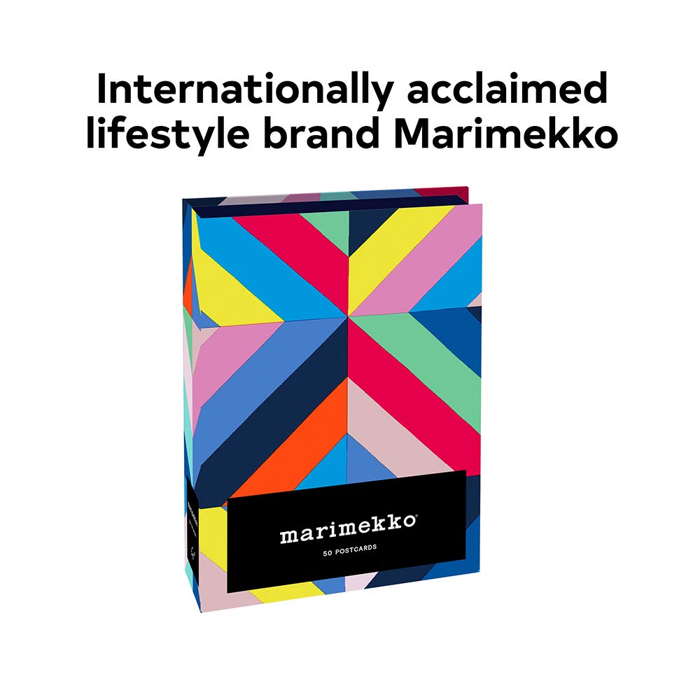 Marimekko: 50 Postcards: (Flat Cards Featuring Scandinavian Design, Colorful Lifestyle Floral Stationery Collection) (Marimekko x Chronicle Books)