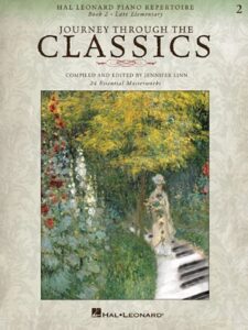 journey through the classics: book 2 late elementary: hal leonard piano repertoire