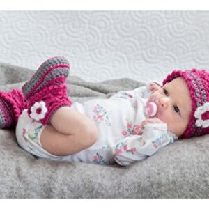 Infant Boots & Hats: 6 Charming Baby Sets-12 Stylish Baby Crochet Designs for Boys & Girls