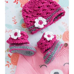 Infant Boots & Hats: 6 Charming Baby Sets-12 Stylish Baby Crochet Designs for Boys & Girls