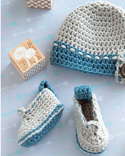 Infant Boots & Hats: 6 Charming Baby Sets-12 Stylish Baby Crochet Designs for Boys & Girls