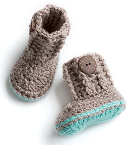 Infant Boots & Hats: 6 Charming Baby Sets-12 Stylish Baby Crochet Designs for Boys & Girls