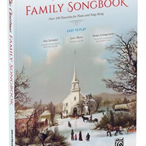 The Christmas Family Songbook: Over 100 Favorites for Piano and Sing-Along (Piano/Vocal/Guitar), Hardcover Book & DVD-ROM