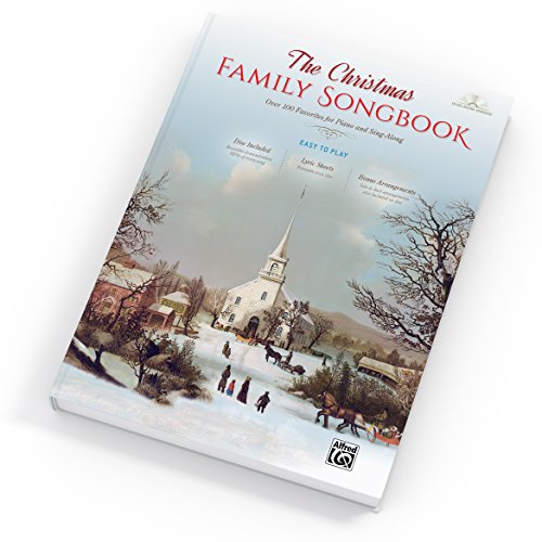 The Christmas Family Songbook: Over 100 Favorites for Piano and Sing-Along (Piano/Vocal/Guitar), Hardcover Book & DVD-ROM