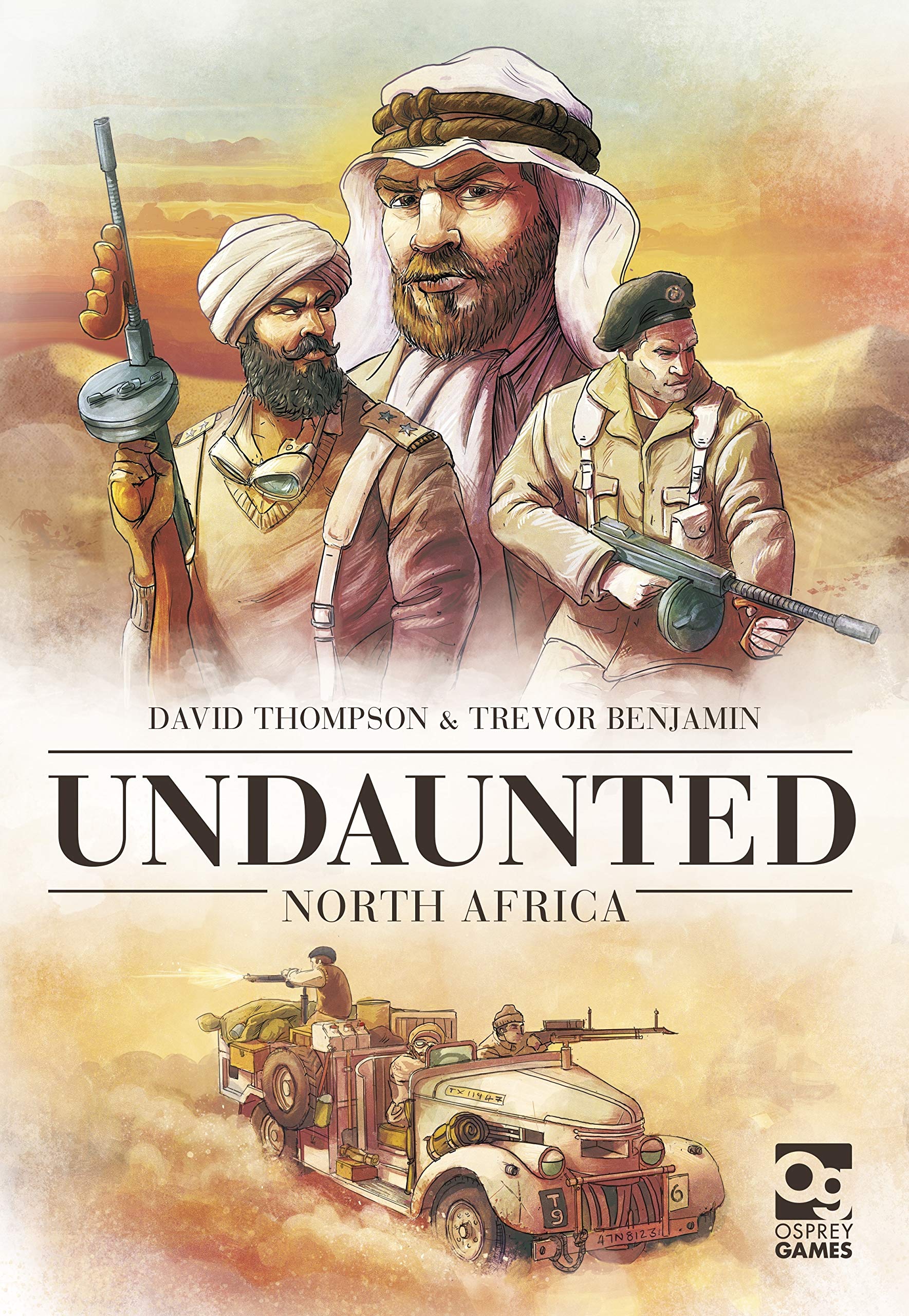 Osprey Games Undaunted: North Africa: Sequel to The Board Game Geek Award-Winning WWII Deckbuilding Game