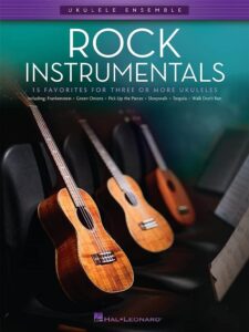 rock instrumentals: ukulele ensembles late intermediate