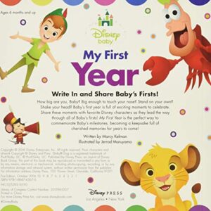 Disney Baby My First Year: Record and Share Baby's "Firsts"