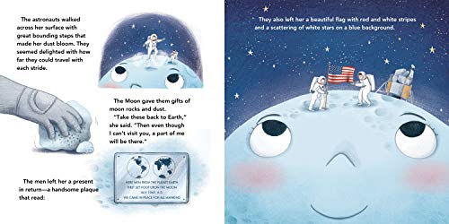 Moon's First Friends: A Heartwarming Story About the Moon Landing (A Social Emotional Friendship Book for Kids About Science and Space)