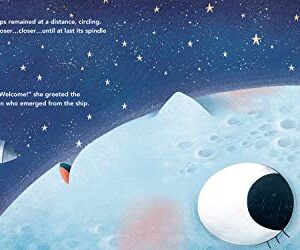 Moon's First Friends: A Heartwarming Story About the Moon Landing (A Social Emotional Friendship Book for Kids About Science and Space)