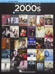 songs of the 2000s - the new decade series with online play-along backing tracks