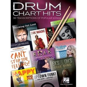 drum chart hits: 30 transcriptions of popular songs