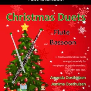 Christmas Duets for Flute and Bassoon: 21 Traditional Carols arranged for equal flute and bassoon players of intermediate standard.