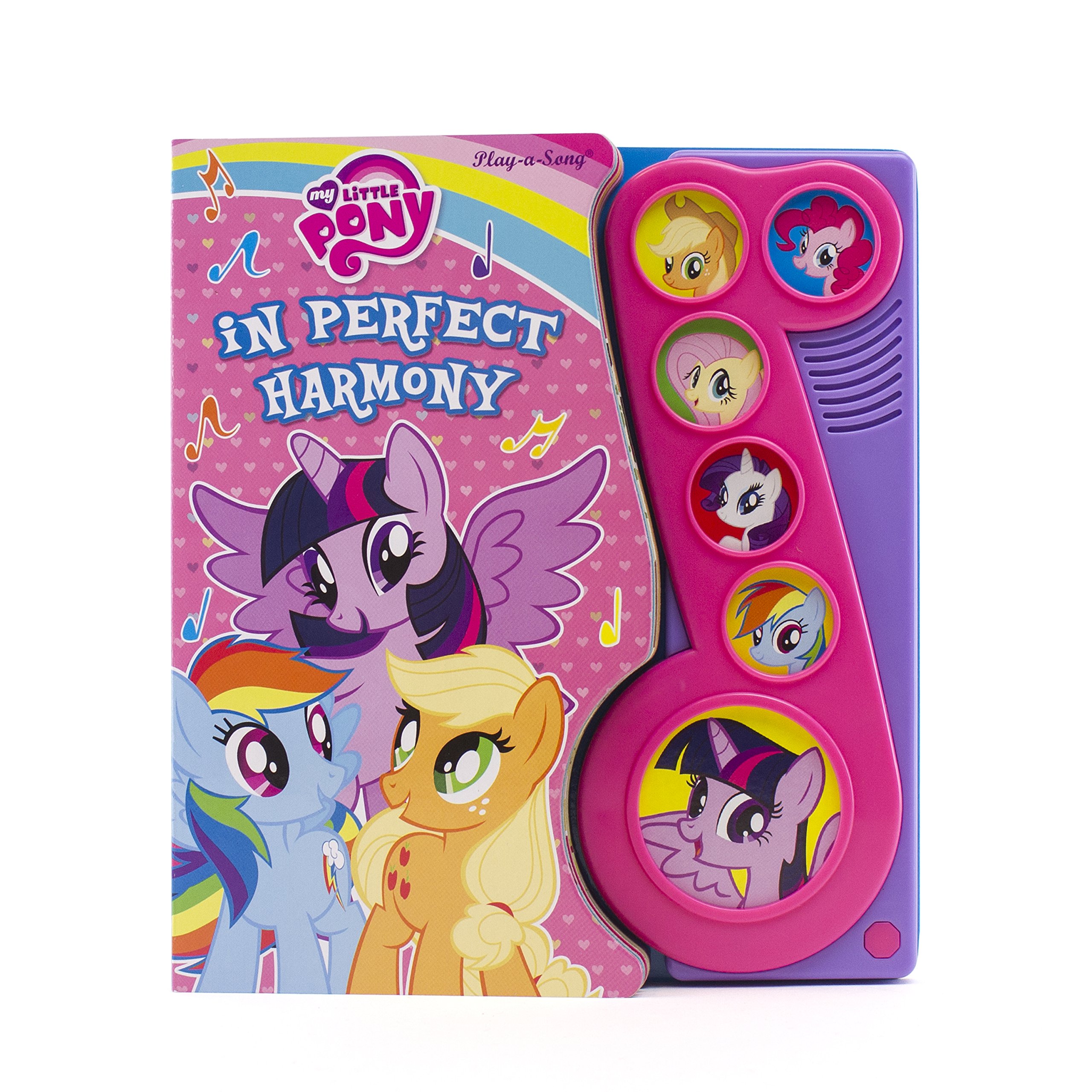 Hasbro - My Little Pony Little Music Note Sound Book: In Perfect Harmony - PI Kids (My Little Pony: Play-a-Song)