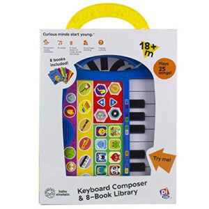 baby einstein - my first music fun keyboard composer & 8 sound book library - pi kids