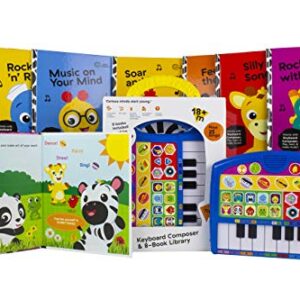 Baby Einstein - My First Music Fun Keyboard Composer & 8 Sound Book Library - PI Kids