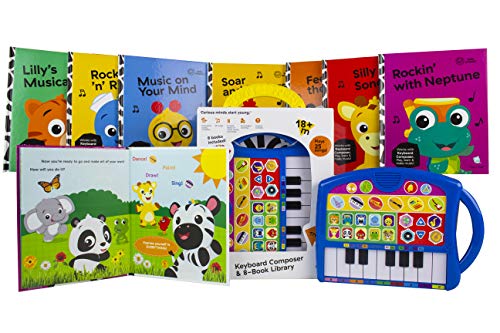 Baby Einstein - My First Music Fun Keyboard Composer & 8 Sound Book Library - PI Kids