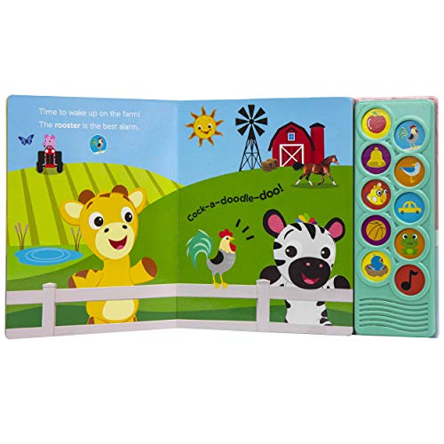 Baby Einstein - Here We Go! 10-Button Sound Book - PI Kids (Play-A-Sound)