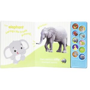 Baby Einstein - Amazing Animals 10-Button Sound Book - PI Kids (Play-A-Sound)