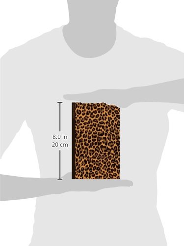 Leopard Print: Gifts / Gift / Presents ( Leopard Skin / Fur - Ruled Notebook ) [ Animal Print Stationery / Accessories ] (Contemporary Design)