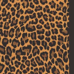 Leopard Print: Gifts / Gift / Presents ( Leopard Skin / Fur - Ruled Notebook ) [ Animal Print Stationery / Accessories ] (Contemporary Design)