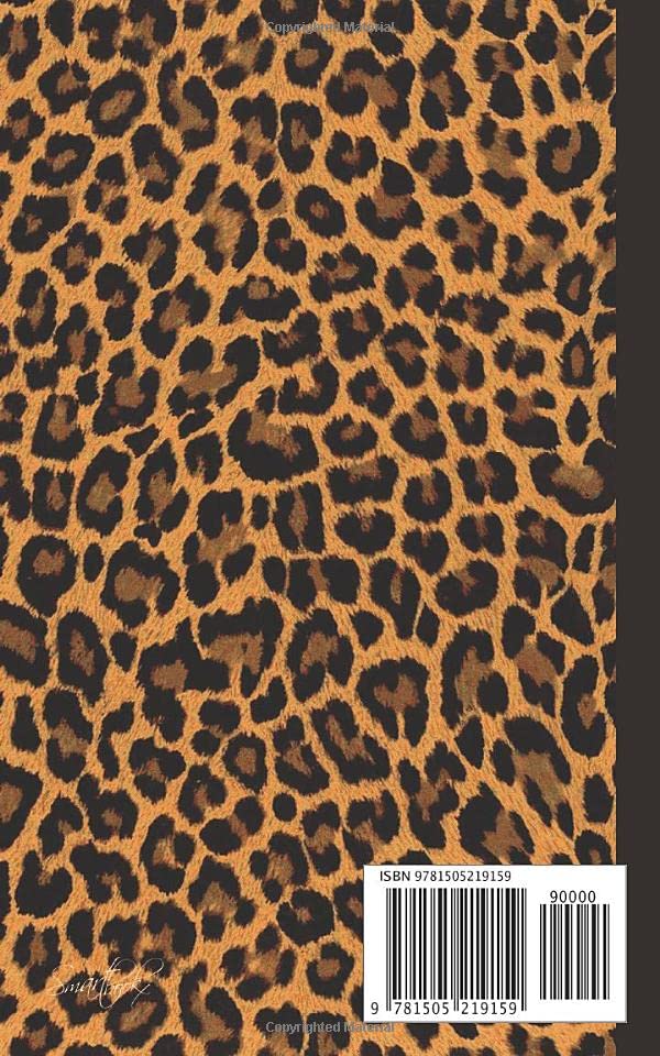 Leopard Print: Gifts / Gift / Presents ( Leopard Skin / Fur - Ruled Notebook ) [ Animal Print Stationery / Accessories ] (Contemporary Design)