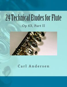 24 technical etudes for flute: op 63, part ii