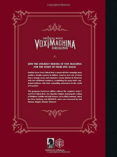 Critical Role: Vox Machina Origins Library Edition: Series I & II Collection