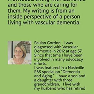 Vascular Dementia: An Inside Perspective by Paulan Gordon