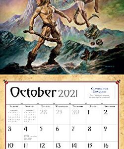 Boris Vallejo and Julie Bell's Fantasy Wall Calendar 2021