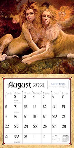 Boris Vallejo and Julie Bell's Fantasy Wall Calendar 2021