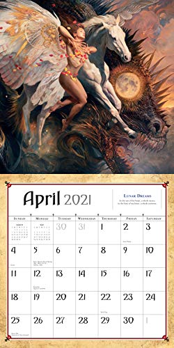 Boris Vallejo and Julie Bell's Fantasy Wall Calendar 2021