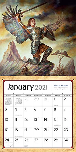 Boris Vallejo and Julie Bell's Fantasy Wall Calendar 2021