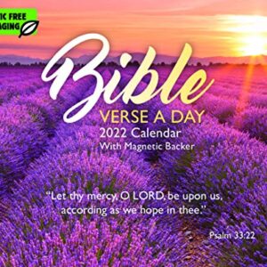 Bible Verse a Day 2022 Mini Boxed Calendar