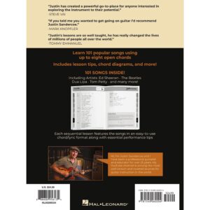 The JustinGuitar Easy Guitar Songbook: 101 Awesome Easy Songs You Can Play with Up to 8 Open Chords