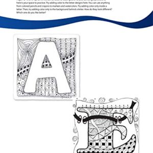 Zentangle 8, Expanded Workbook Edition: Monograms, Alphabets, and 40 All-New Tangles (Design Originals) How to Embellish Letters, Monograms, Cards, Stationery, Gifts, and More with Beautiful Designs