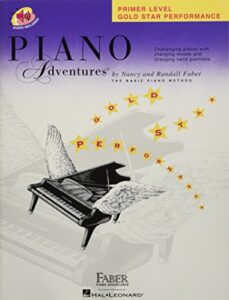 piano adventures - gold star performance book - primer level book/online audio (faber piano adventures)