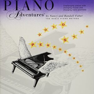 Piano Adventures - Gold Star Performance Book - Primer Level Book/Online Audio (Faber Piano Adventures)