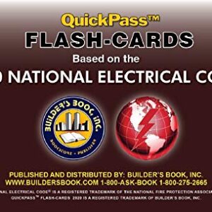 National Electrical Code QuickPass Flash-Cards Based On The 2020 NEC