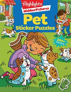 pet sticker puzzles (highlights™ sticker hidden pictures®)