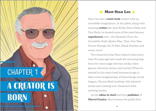 The Story of Stan Lee: An Inspiring Biography for Young Readers (The Story of Biographies)