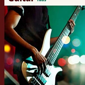 Bass Guitar Tabs: Blank manuscript music pages with Tab lines for 5 string bass